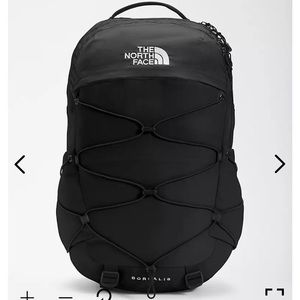 The North Face borealis backpack black